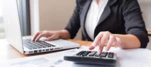 Accountant making calculations — Accountants in Alstonville, NSW