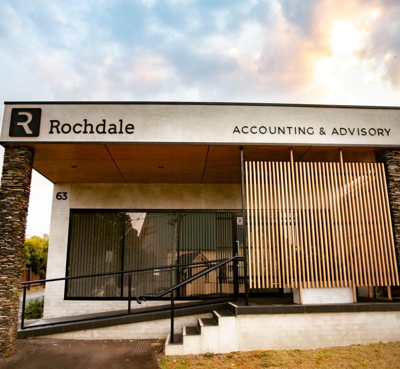 Office Front Centre — Rochdale Accounting & Advisory in Bundaberg, QLD